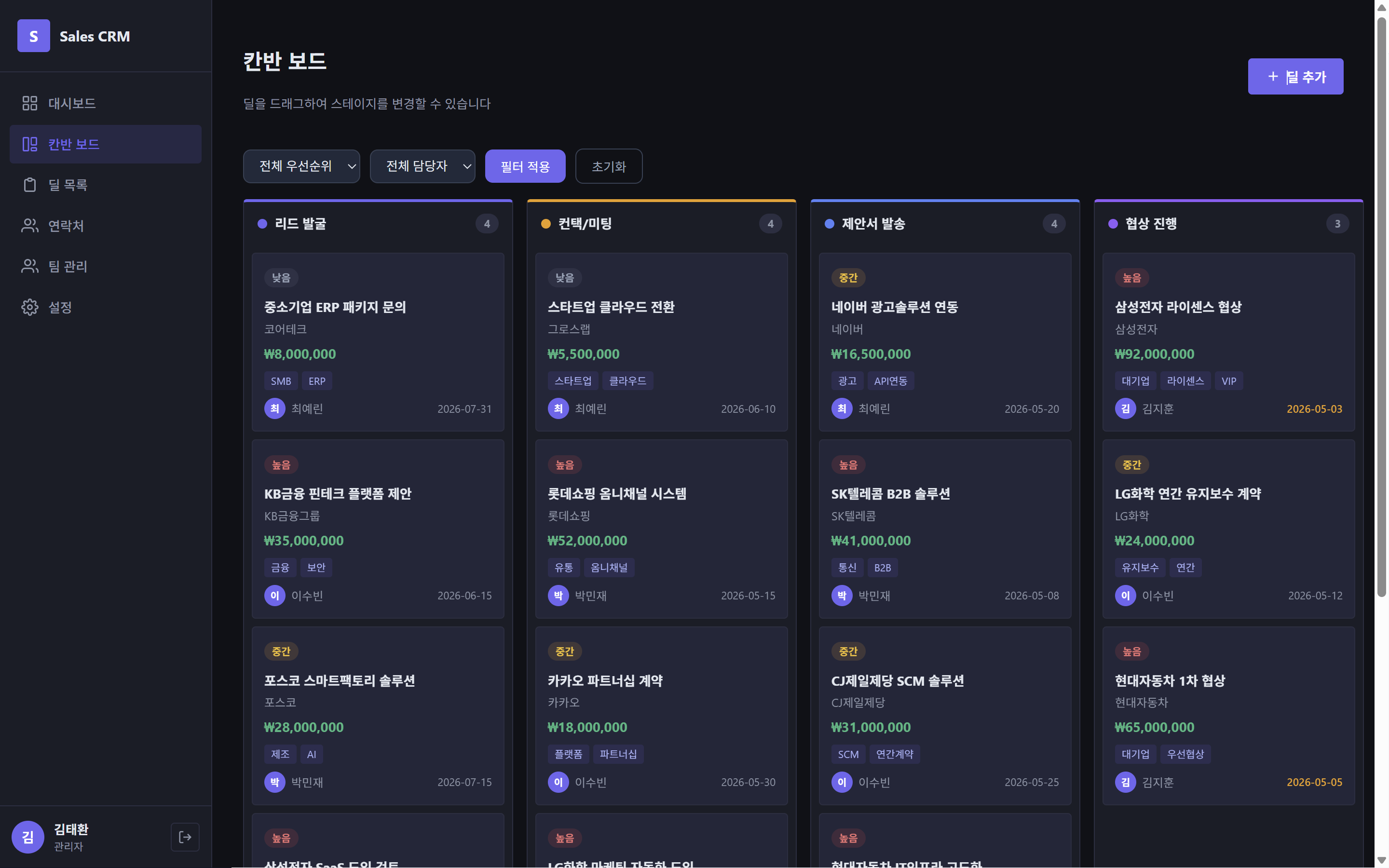영업 세일즈 시스템